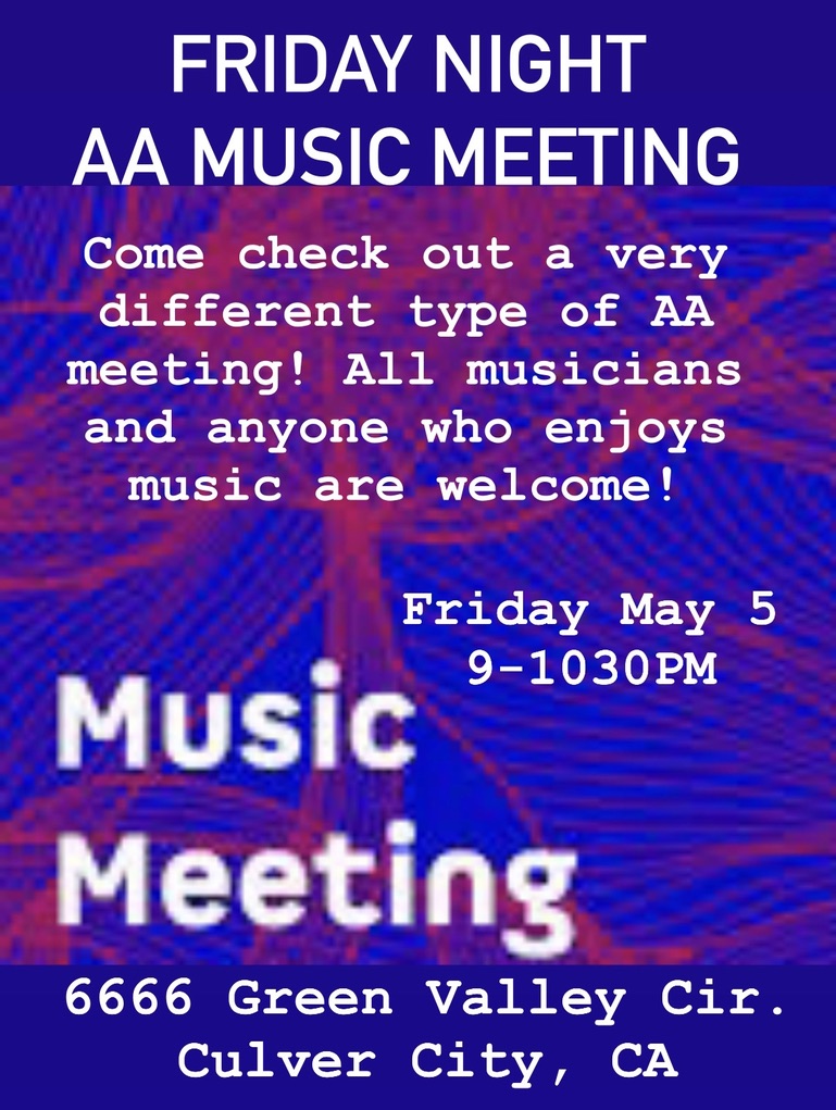 Friday Night AA Music Meeting