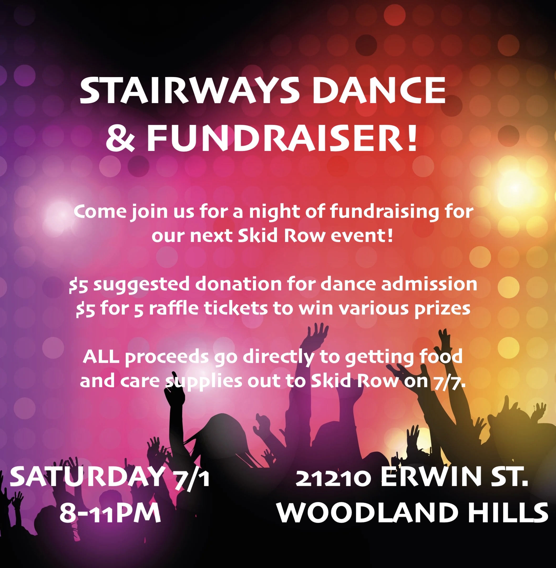 Stairways Dance & Fundraiser!